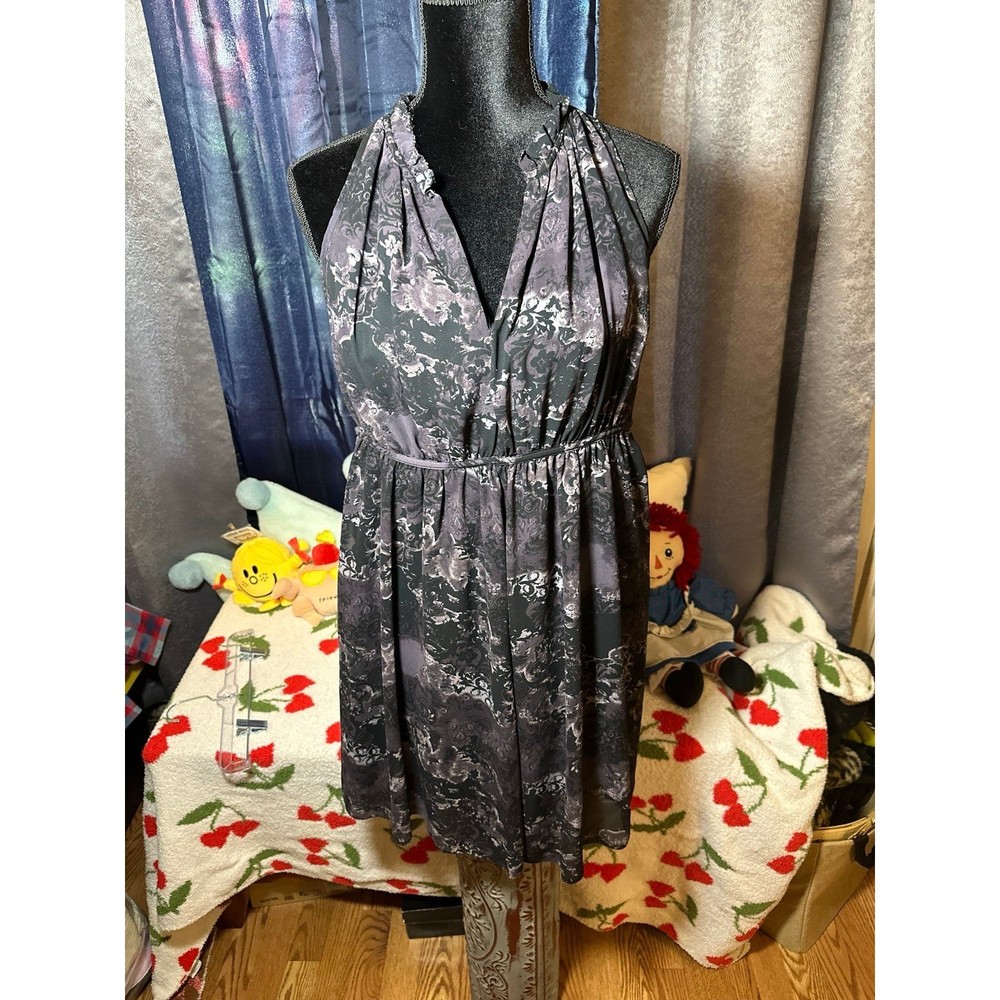 Converse Purple Flowy Dress